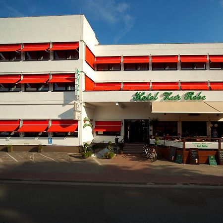 Hotel Zur Rebe ฮ็อคไฮม์ อัม ไมน์ ภายนอก รูปภาพ